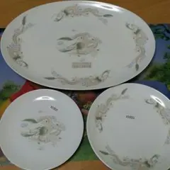 値下げ♪ナルミ☆ボーンチャイナ☆３枚セット 新品未使用☆値札付