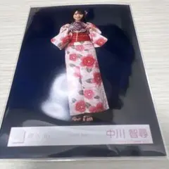 櫻坂46 中川智尋 生写真 1枚 ヒキ 浴衣