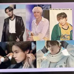 BTS J-HOPE 生写真　5枚セット　フォトカード　ホソク　メモリーズ