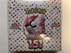 【BOX】 スカーレット＆バイオレット 強化拡張パック ポケモンカード151のサムネイル