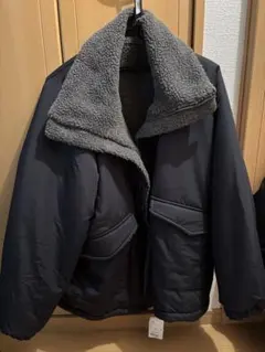 epnok ハイネックリバーシブルブルゾン