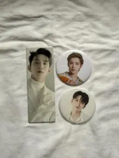 SEVENTEEN、セブチ、ジョシュア、JOSHUA缶バッジ 3点セット