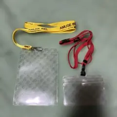 AMUSE INC. ネックストラップ 他　2点セット