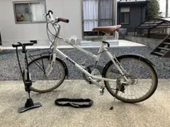 2/末まで出品　ジオス　プルミーノ'21 　20型　カゴライト付き変速７段 2/末まで出品 ジオス プルミーノ´21 20型 カゴライト付き変速7段