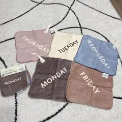 バースデイ　テータテート ミニタオル　ループ付きタオル　幼稚園　保育園