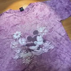 レア 90s ヴィンテージ ディズニー ミッキー tシャツ Disney 花柄