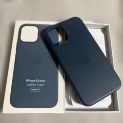 新品未開封-互换品iPhone 12mini Leather Caseのサムネイル