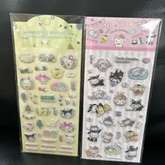 サンリオキャラクター ぷっくりシール２枚　正規品