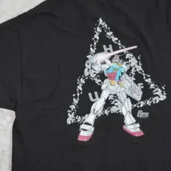 HUF × 機動戦士ガンダム コラボTシャツ 黒 XXL アニメT ストリート