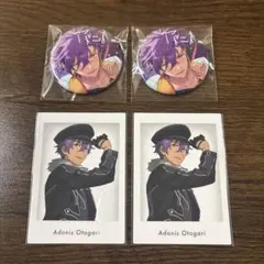乙狩アドニス 10周年 缶バッジ ぱしゃっつ 46点 あんスタ 10周年 缶バッジ ぱしゃっつ 乙狩アドニス - メルカリ