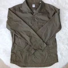 TAKEO KIKUCHI ミリタリージャケット オリーブ