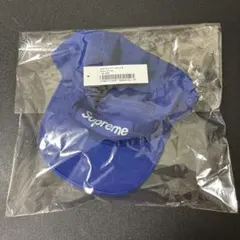 supreme Washed Chino Twill Camp Cap ブルー