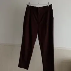 earth music&ecology ダークブラウン ストレートパンツ