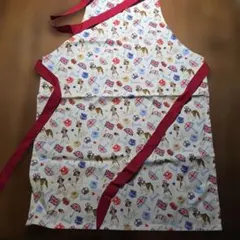 ハロッズ エプロン 　イギリス　ロンドン　わんちゃん　未使用のサムネイル