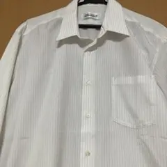 長袖シャツ ストライプ柄