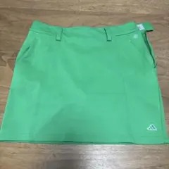 adidas レディース ゴルフスカート 緑色