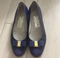 Ferragamo ヴェラリボンパンプス 訳あり格安 22.5D