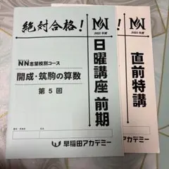 2026年最新】早稲田アカデミー／NN早稲田中学の人気アイテム - メルカリ
