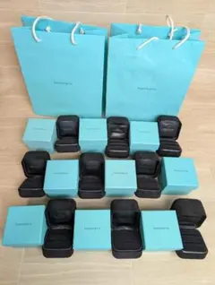 まとめ売り　Tiffany　ティファニー　リング　ペアリング　ケース　空き箱