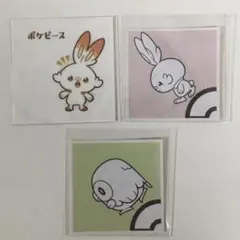 ポケモンパン　ポケピース　デコキャラシール  ヒバニー