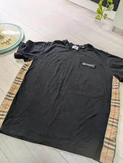 新品同様 BURBERRY バーバリー キッズ Tシャツ 4Y 104 黒 - メルカリ