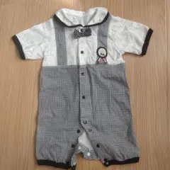 重ね着風カバーオール 男の子 お祝い フォーマル　60〜70センチ