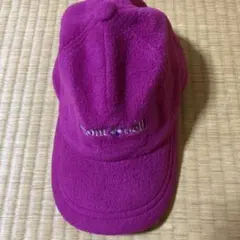 mont-bell フリースキャップ ピンク