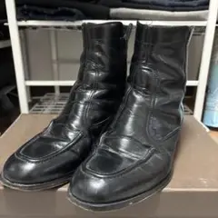 Florsheim ショートブーツ 革靴 レザー サイドジップ US7.5 Florsheim ショートブーツ 革靴 レザー サイドジップ US7.5
