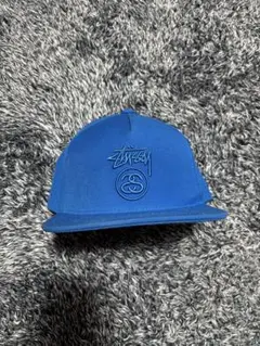 Stussy ベースボールキャップ ネイビー - メルカリ