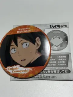 ハイキュー!! 山口　缶バッジ