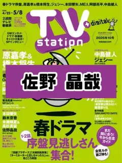 TVstation 佐野晶哉 Aぇ! group 雑誌 切り抜き.