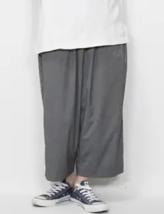 グラミチ×ビームスボーイ/別注ギャババルーンパンツ/ウェイビングベルト/F