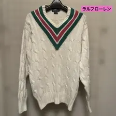 Polo by Ralph Lauren ケーブルニットセーター M
