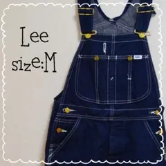 Leeダークデニム オーバーオール サロペット