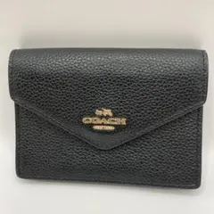 COACH コーチ コインケース カードケース キーケース レザー ブラック