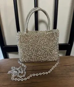 ANTEPRIMA シルバーゴールドチェーン 2way ショルダーバッグ