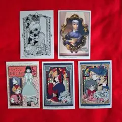 ドリーミーくじああっ女神さまっ複製原画イラストカード 5枚セット
