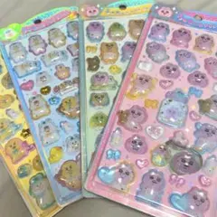【 早い者勝ち‼️】 正規品 うるちゅるポップシール おぱんちゅうさぎ んぽちゃむ