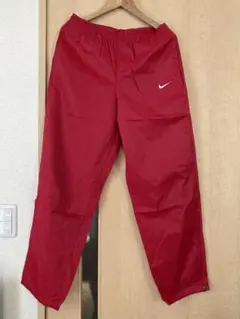 NIKE ナイロンパンツ レッド Mサイズのサムネイル