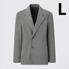 ジャージーテーラードジャケット　Lサイズ
