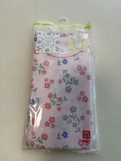 新品　ユニクロ　コットンメッシュインナーボディースーツ　半袖　80cm