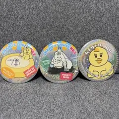 んぽちゃむ きみまろ 缶バッチ3つセットのサムネイル