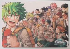 ☆ 僕のヒーロアカデミア　原画展　マグネットステッカー　雄英高校A組　集合④