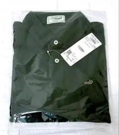 【新品✨️】クロコダイル メンズ 長袖 ポロシャツ 緑 グリーン Mサイズ