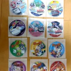 トミカ•プラレール•新幹線•ドナルド•トム&ジェリーDVD12枚まとめ売りセット