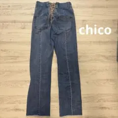 Chico バックレースアップデニムのサムネイル