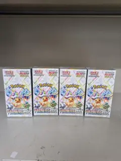 ポケモンカード テラスタルフェスex 4boxセット