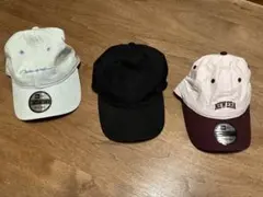 NEW ERA キャップ　 3点セット