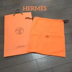 HERMES★紙袋＆巾着