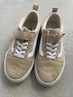 Vans ベージュ ホワイト スニーカー